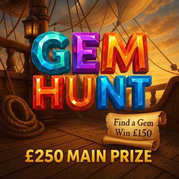 💠 Gem Hunt - Find a Gem Win £150 💠